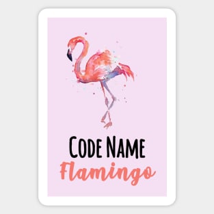 code name flamingo Sticker